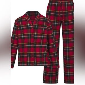 SKIMS Flannel Sleep Long Sleep Set